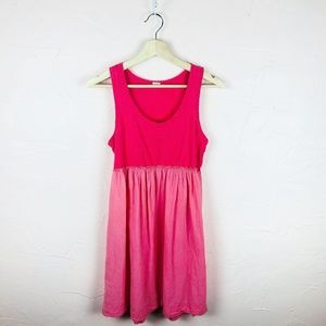 J. Crew Two Toned Pink Lightweight Dress